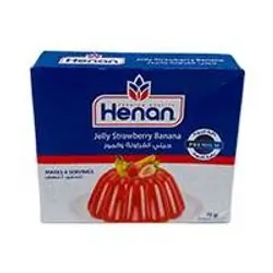 Henan Jelly 75g Banana And Strawberry
