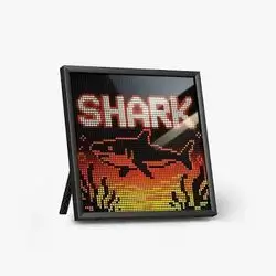 Pixel Art LED Display Board – 32x32 Grid / Bluetooth Control – Black