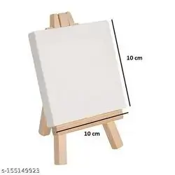 Artist Canvas With Stand Size 10*10 Cm