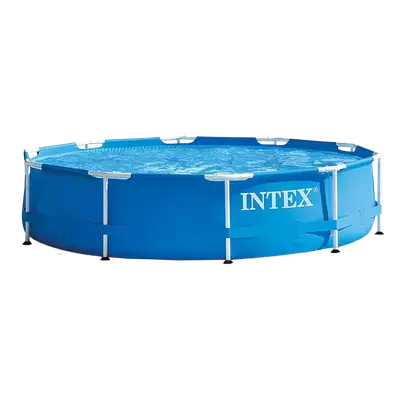 Intex 10Ft X 30In Round Metal Frame Pool ( 305 Cm * 76 Cm )