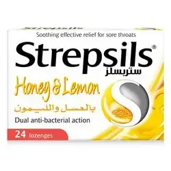 Strepsils honey&lemon 