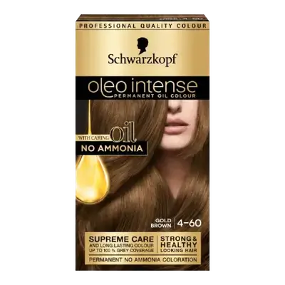 Oleo Intense with Caring Oil No Ammonia 4-60 GOLD BROWN _ Schwarzkopf