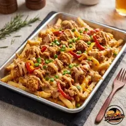 Chicken and Cheese French Fries