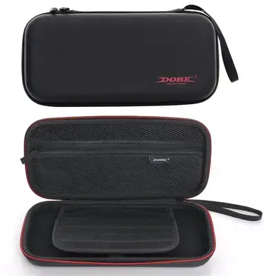 Dobe TNS-3173 Durable Storage Pouch for Nintendo Switch and Switch OLED - Black