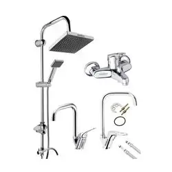 Overhead Shower Faucet Set