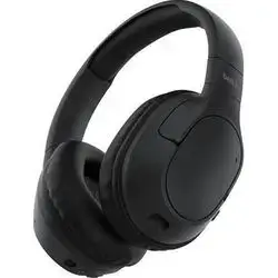 Belkin SoundForm Surround Bluetooth Over-Ear Headphones, Environmental Noise Cancelling Headphones, Wireless with 60H Playtime and Soft Ear Cups for iPhone, Galaxy, iPad, Travel, Home or Office, BLACK
