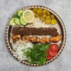 Meat Kebab And Chicken Tikka