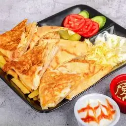 Extra Cheese And Mushroom Shawarma Meal