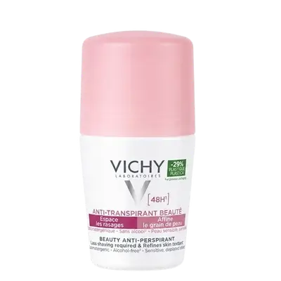 Deodorant Anti-Perspirant Roll-On Refine Skin Texture 48H 50ml _ VICHY