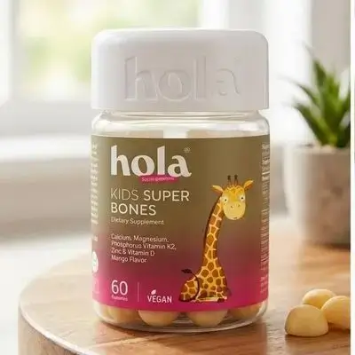 hola KIDS SUPER BONES Dietary Supplement – 60 Gummies.