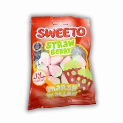Strawberry Marshmallow Strip (Pack of 25)