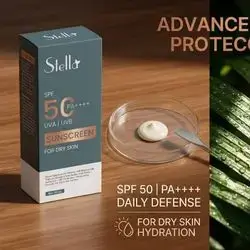 Stella Sunscreen For Dry Skin SPF 50 PA++++ 50ml