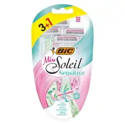 Bic Razor Miss Soleil Sensitive 3+1‏