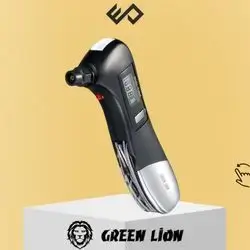 Green Lion Digital Tire Pressure Gauge 9 In 1 Rescue Tool - Black