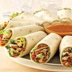 Chicken Shawarma Saj Meal