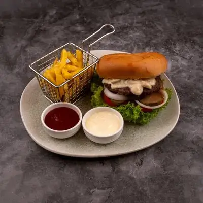Mushroom Beef Burger