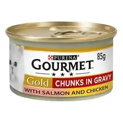 Gourmet Gold Adult Salmon & Chicken 85 G