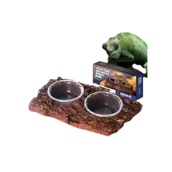E912 Double Food and Water Bowl