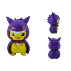 SMALL FIGURE POKEMON PIKACHU 4 EYES E6