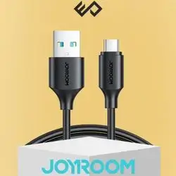 Joyroom Fast Charging 3A 1m USB-A to Micro Data Cable - Black