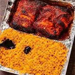 Fish And Rice Meal