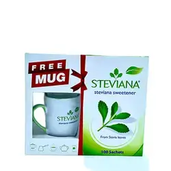 Steviana Sugar 100 Servings + Gift Cup