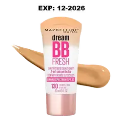 Dream BB Fresh Spf30 Skin Hydration Beauty Balm 130 Medium/Deep 30ml _ MAYBELLINE