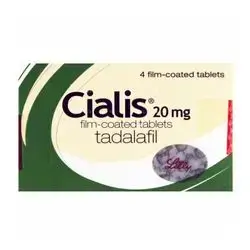 Cialis 20mg- 4 flim coated Tablets- ORIGNAL