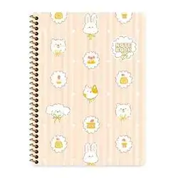 KESKIN COLOR NOTEBOOK A4 80SH LINED WITH STICKERS
