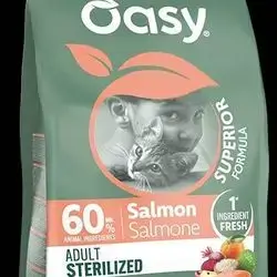 Oasy Adult sterilized salmon 1.5kg