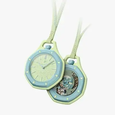 Audemars Piguet x Swatch Royal Pop 'Orenji Hachi' Pocket Watch Collection