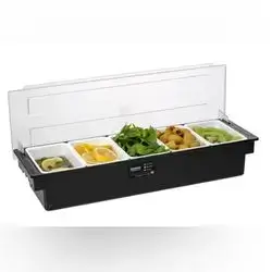 Bar Container With 5 Storage