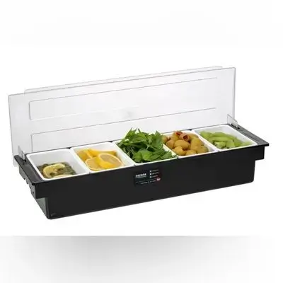 Bar Container With 5 Storage