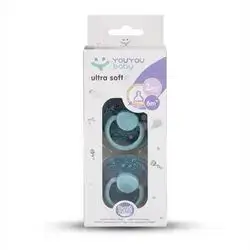 Youyou baby ultra soft breast feeling 6m+ 2pcs