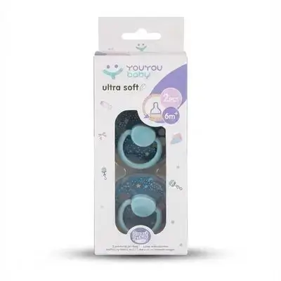 Youyou baby ultra soft breast feeling 6m+ 2pcs