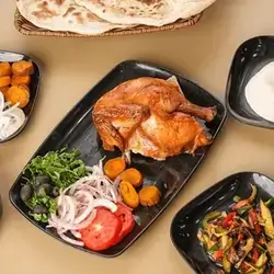 Half Grilled Chicken