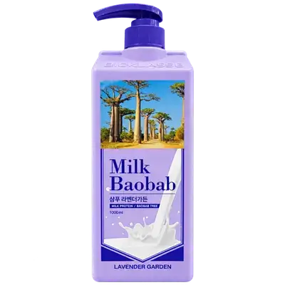 Milk Baobab Shampoo Lavender Garden 1000ml _ BIOKLASSE