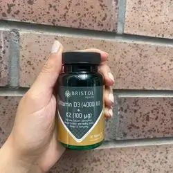 Vitamin D3 4000iu +K2 100 ug (Bristol)30 tablet
