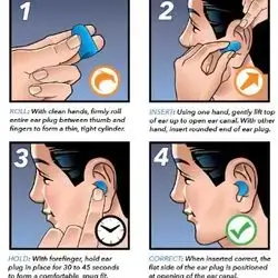 ear plugs / ears sponges 