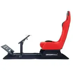 Deadskull Racing Simulator Seat Chair & Stand - Red shaimo