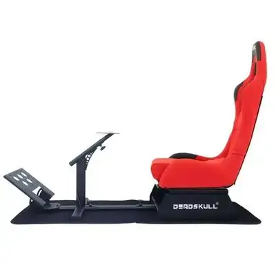 Deadskull Racing Simulator Seat Chair & Stand - Red shaimo