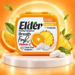Elder Healthy Enjoyment Breath Fresh Orange & Pineapple