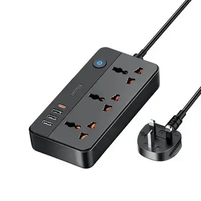 REMAX POWER Strip 3 Ports power + Type C + 3 USB Ports