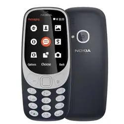 Nokia 3310 Dual SIM Keypad Phone with MP3 Player, Wireless FM Radio and Rear Camera | Grey