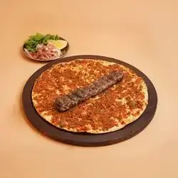 Lahmacun with Kebab