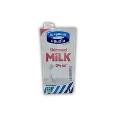 Saudi Milk Fat Free 1 Liter