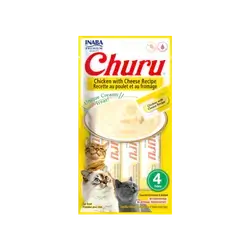 Inaba Churu - Chicken with Cheese Recipe 4 Tubes