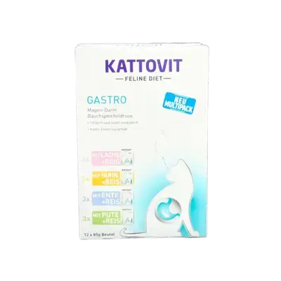 Kattovit Feline Diet Gastro 12x85g