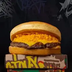 Cheetos Beef Burger