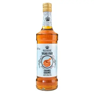 GUSSE Caramel Sugar‑Free Syrup 700 ml
